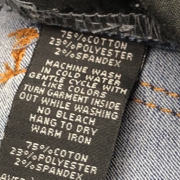 LIKE NEW WAX SPORTS JEANS 14/32x26 RED WHITE AND BLUE STRIPE 🇺🇸 - Picture 9 of 11